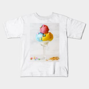 Ice Cream Cup Kids T-Shirt